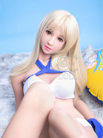 F3739-166cm(5ft5)-34.5kg Cynthia C Cup TPE Blonde European Anime Cute Lolita Sex Dolls|SE Doll