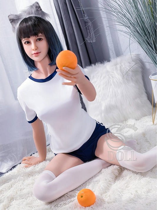 F3743-166cm(5ft5)-34.5kg Miyuki C Cup TPE Anime Asian Cute Girl Small Breasted Loli Sex Dolls|SE Doll