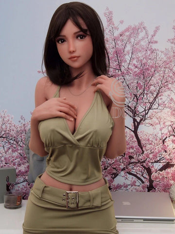 F923-161cm(5.3ft) 35kg Tracy F Cup Brunette Japanese Girl Sexy Love TPE Sex Doll｜SE Doll