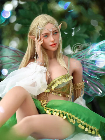 F936-163cm(5.3ft)-37kg Luis E Cup TPE Young Blonde Fantasy Elf Anime Sex Doll｜SE Doll