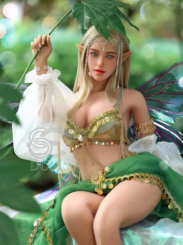 F936-163cm(5.3ft)-37kg Luis E Cup TPE Young Blonde Fantasy Elf Anime Sex Doll｜SE Doll