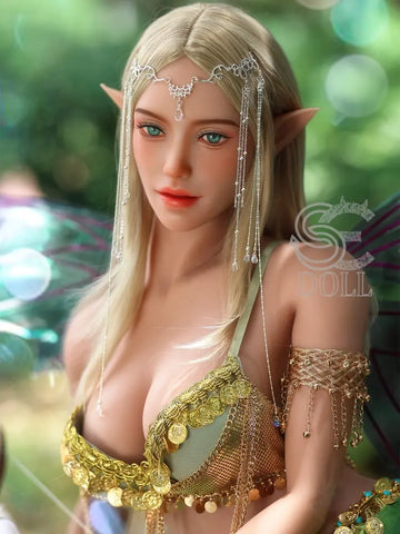 F936-163cm(5.3ft)-37kg Luis E Cup TPE Young Blonde Fantasy Elf Anime Sex Doll｜SE Doll