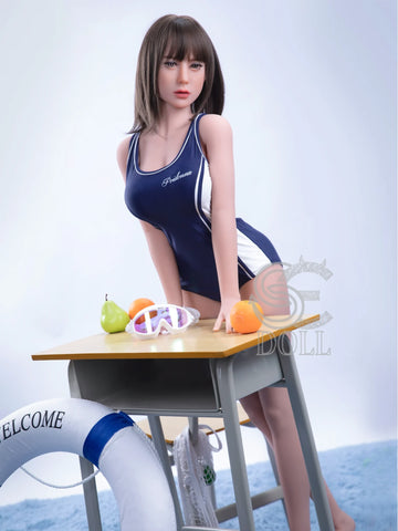 F2182-153cm(5ft)-29.5kg Skyler F Cup TPE Chinese Swimsuit Girl Thin Sex Doll | SE Doll