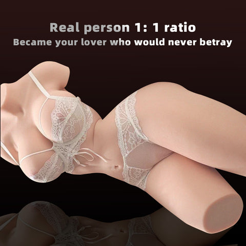 T523-(57lb) 80cm Lifelike Sex Doll Torso | Luxury Curvy Torso Doll