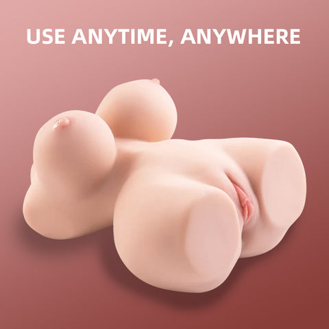 T702- (10.5lb）Realistic Busty BBW Big Boobs Booty Torso Sex Doll Pocket Pussy Male Masturbator Adult Toy