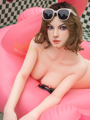 F2255-163cm(5.3ft)/36.5kg B Cup S9 Small Breat Platinum SiliconeSex Doll｜Irontech Doll