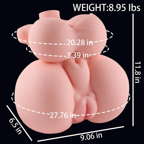 P79-8.95LB Hentai Mammary Intercourse Best Mini BBW Sex Doll Torso | MRL