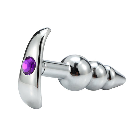 D038- Bead Metal Anal Plug  Sex Toys For Women Shemale cheap sex toys