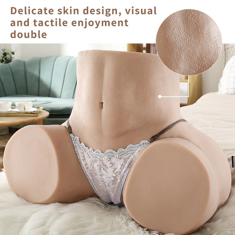 C103-Fat Big Ass+Big Dick --Sex doll torso combination package for couples.（$28 cheaper than buying individually）