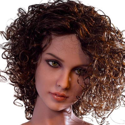 H013 Mesmerizing Indian Sex Doll Head with Long Neck