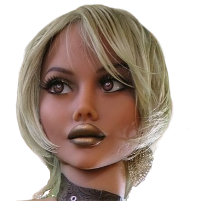 H010 Sex Doll Head with Cute Chin