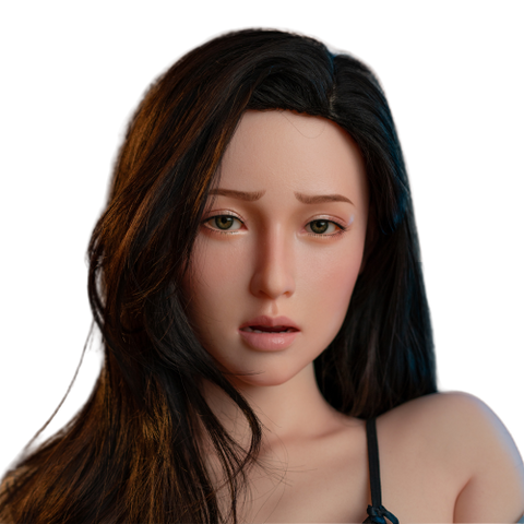 H635  Silicone Asian Sex Doll face ｜Zelex Doll head