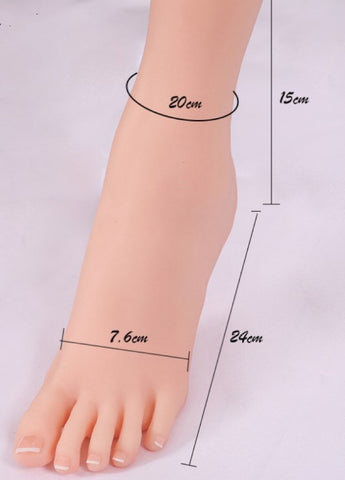 V657（size:38）Vajankle Foot Fetish Toys&Silicone Feet